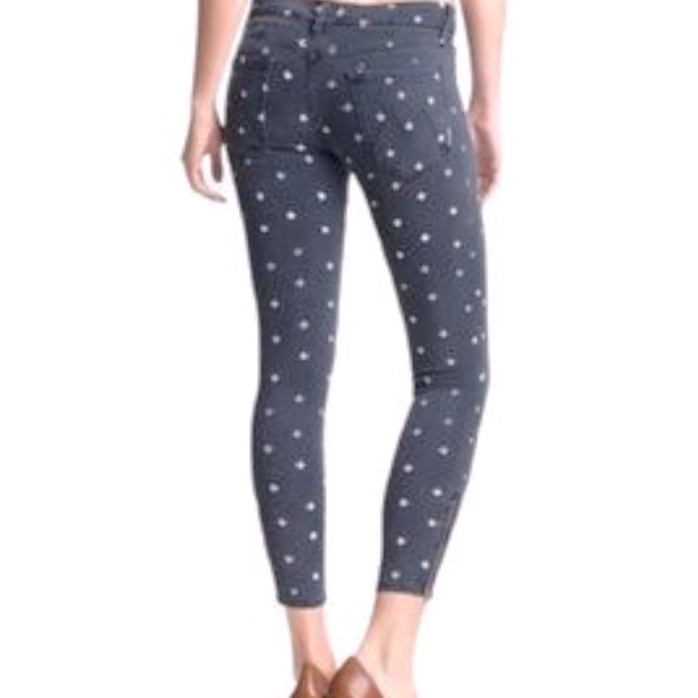 Mother The Looker ‘Fleur de Love’ Ankle Zip Jeans